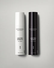MADARA AGE PRO smooth day cream and AGE PRO renew night cream