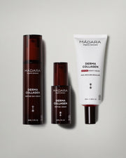 DERMA COLLAGEN Set mit Tages- und Nachtcreme + Serum für straffere Haut