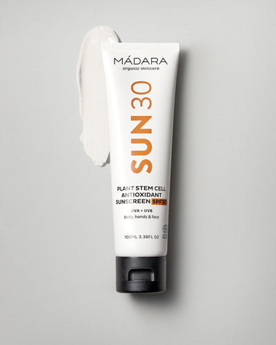 Plant Stem Cell Antioxidant -aurinkosuojavoide vartalolle SPF30