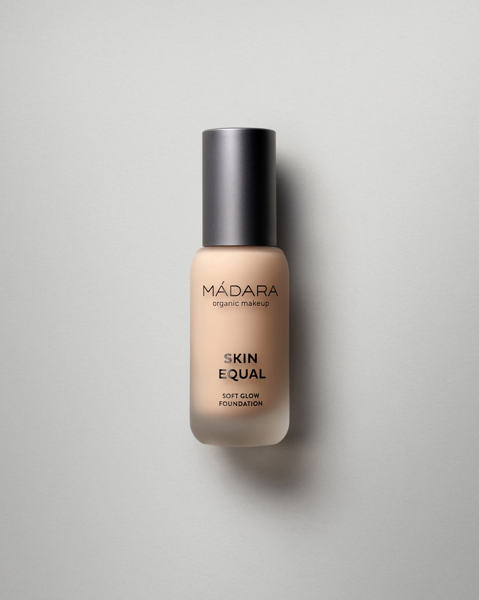 MÁDARA Organic Skincare soft glow foundation rose ivory A6055 foundation product photo on plain background.