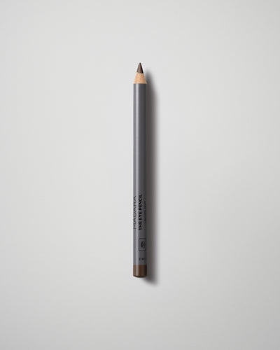 MÁDARA Organic Skincare the eye pencil brown A6882 eye contour care product photo on plain background.