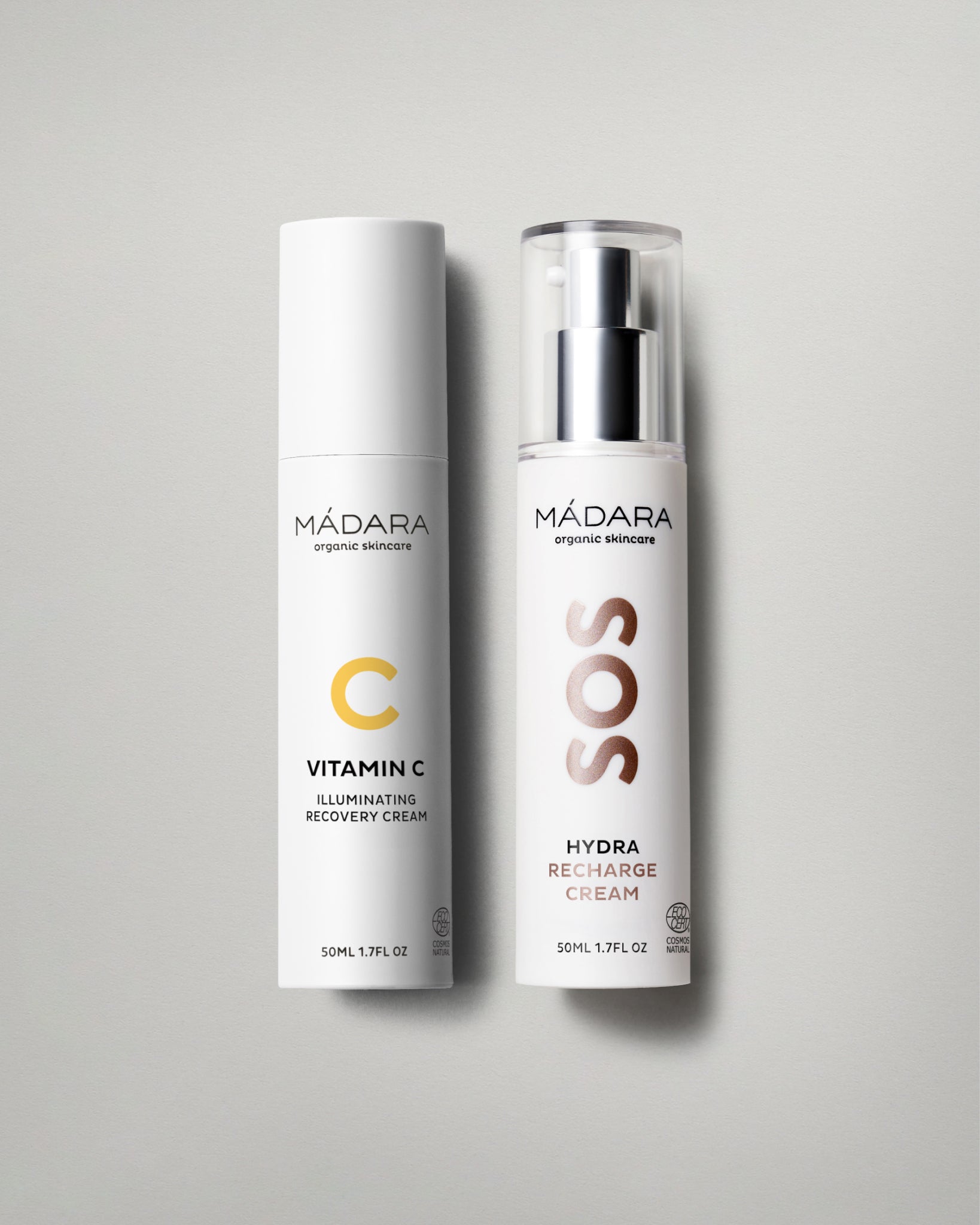 MADARA Vitamin C cream and hydra recharge cream set