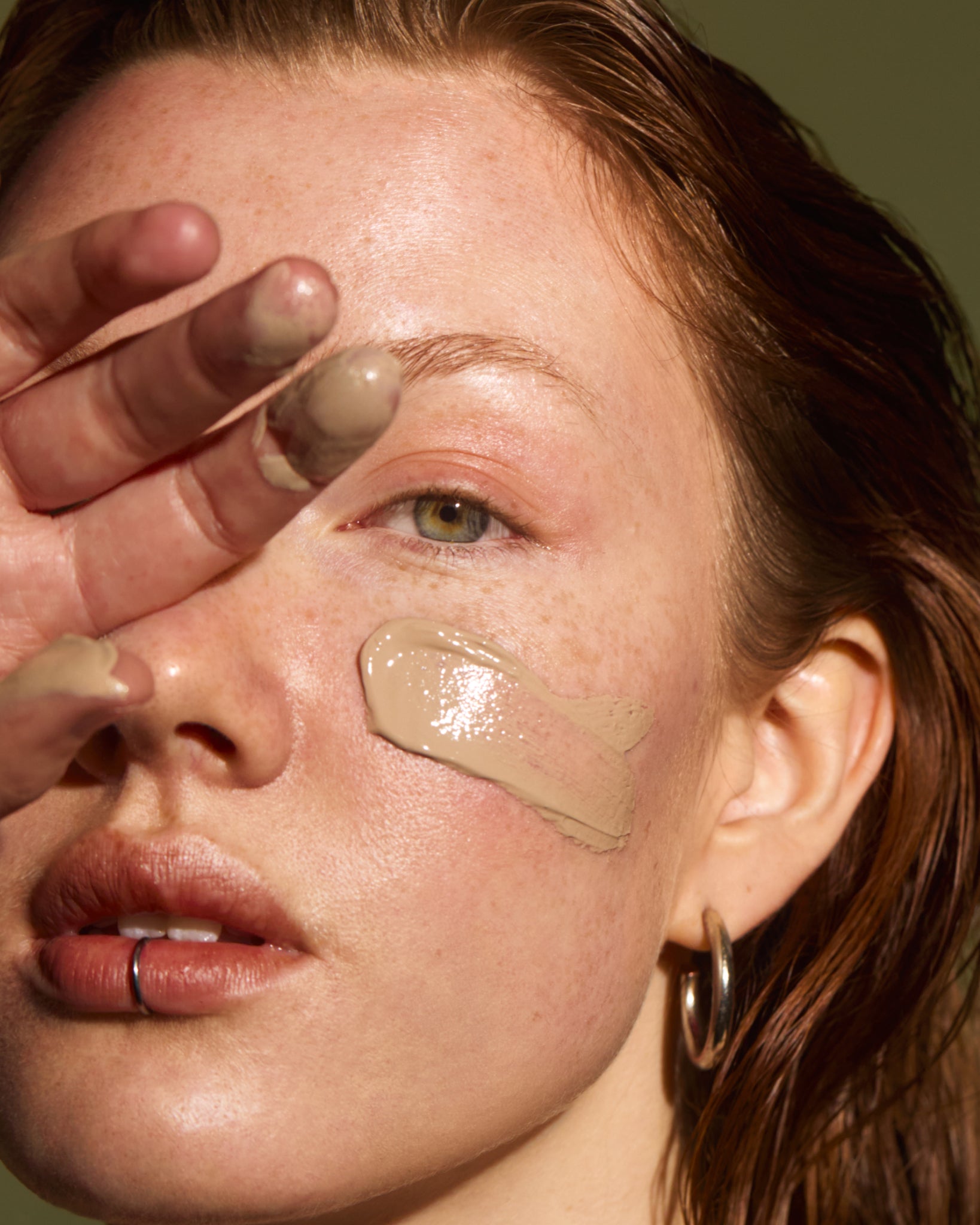 Tinted spf50 suncreen for face