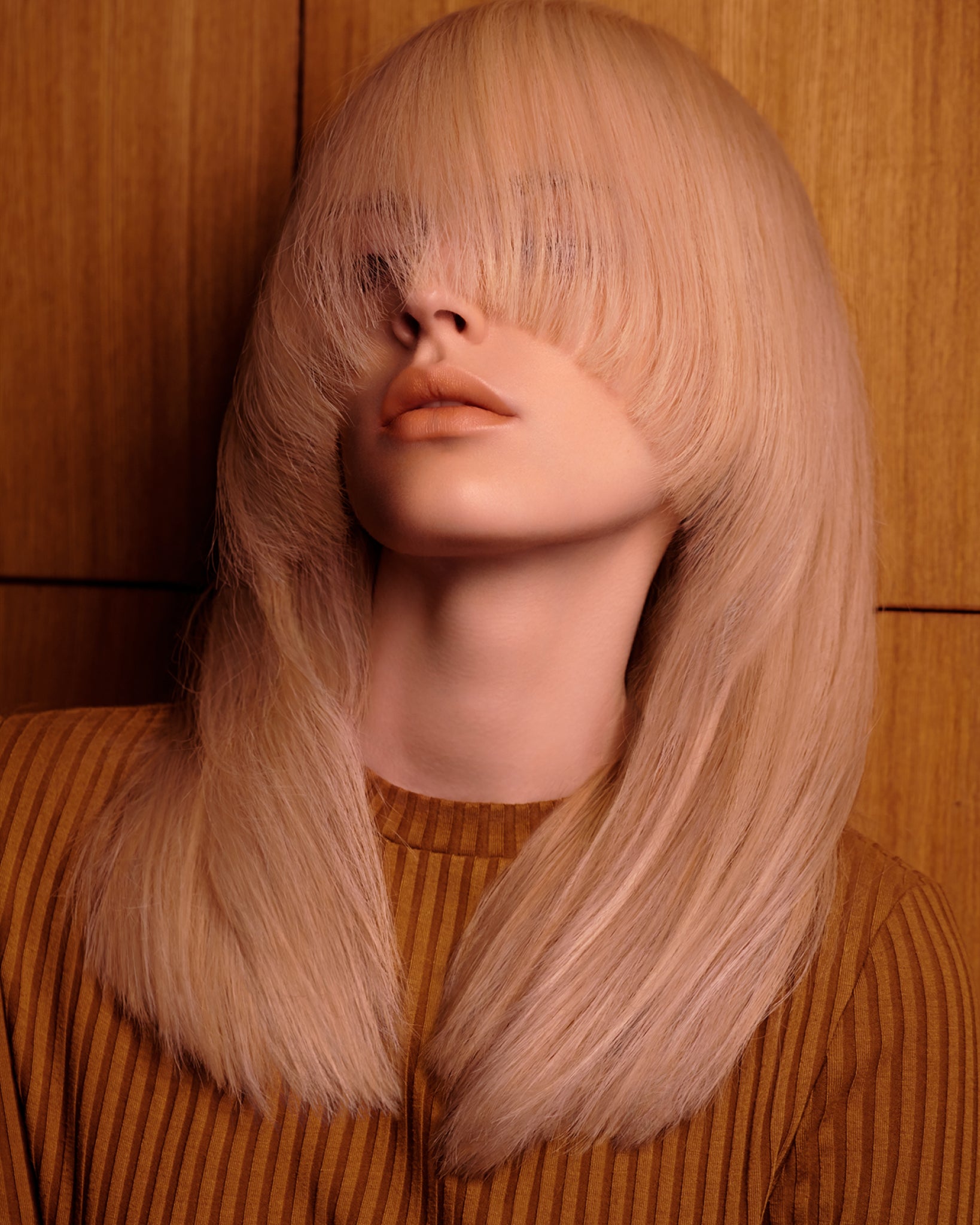 MADARA Cosmetics GROW and SILK haircare results showing smoother, stronger-looking blonde hair with volume and healthy shine