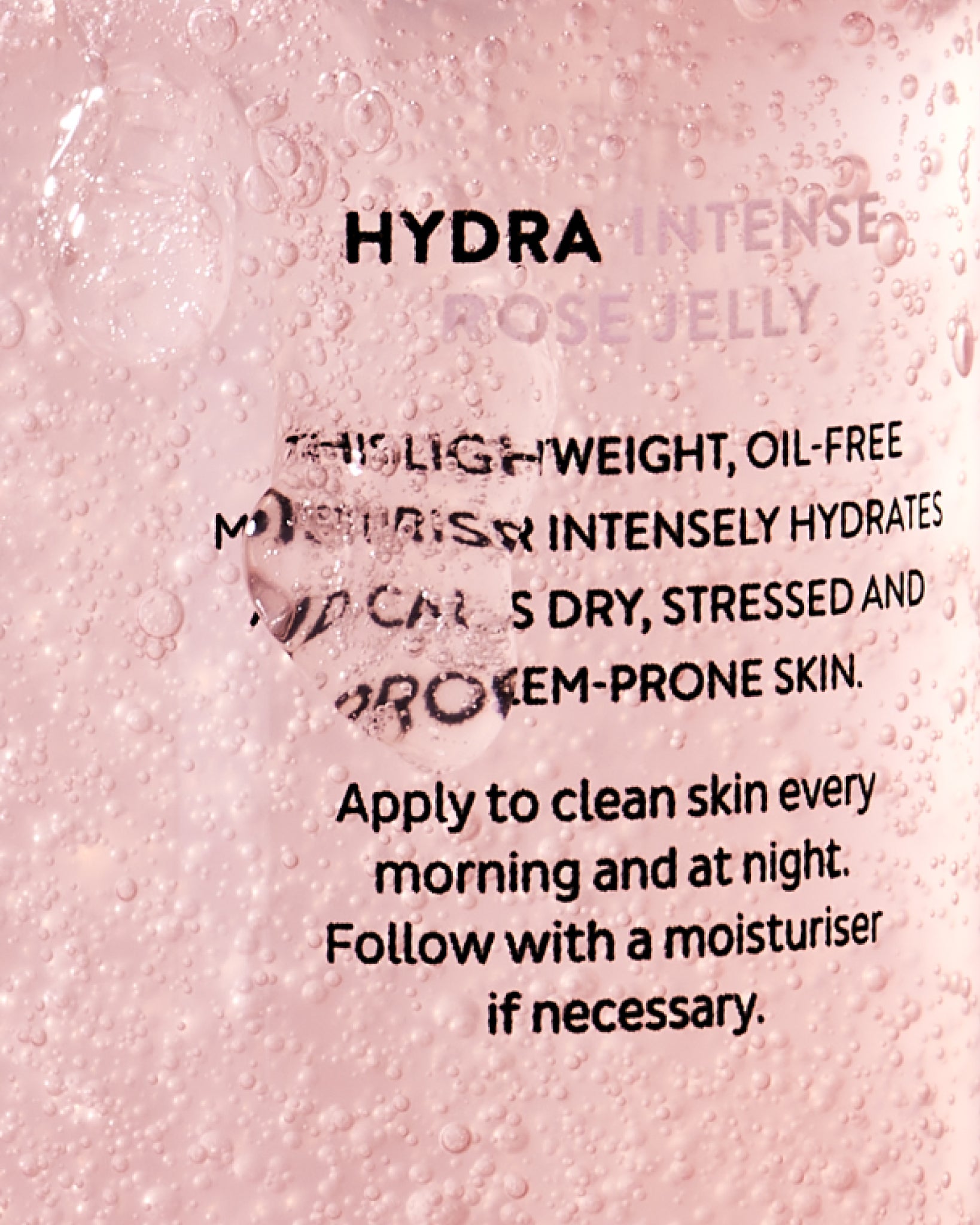 MÁDARA Organic Skincare hydra intense gel moisturiser A3022 gel product photo on plain background.