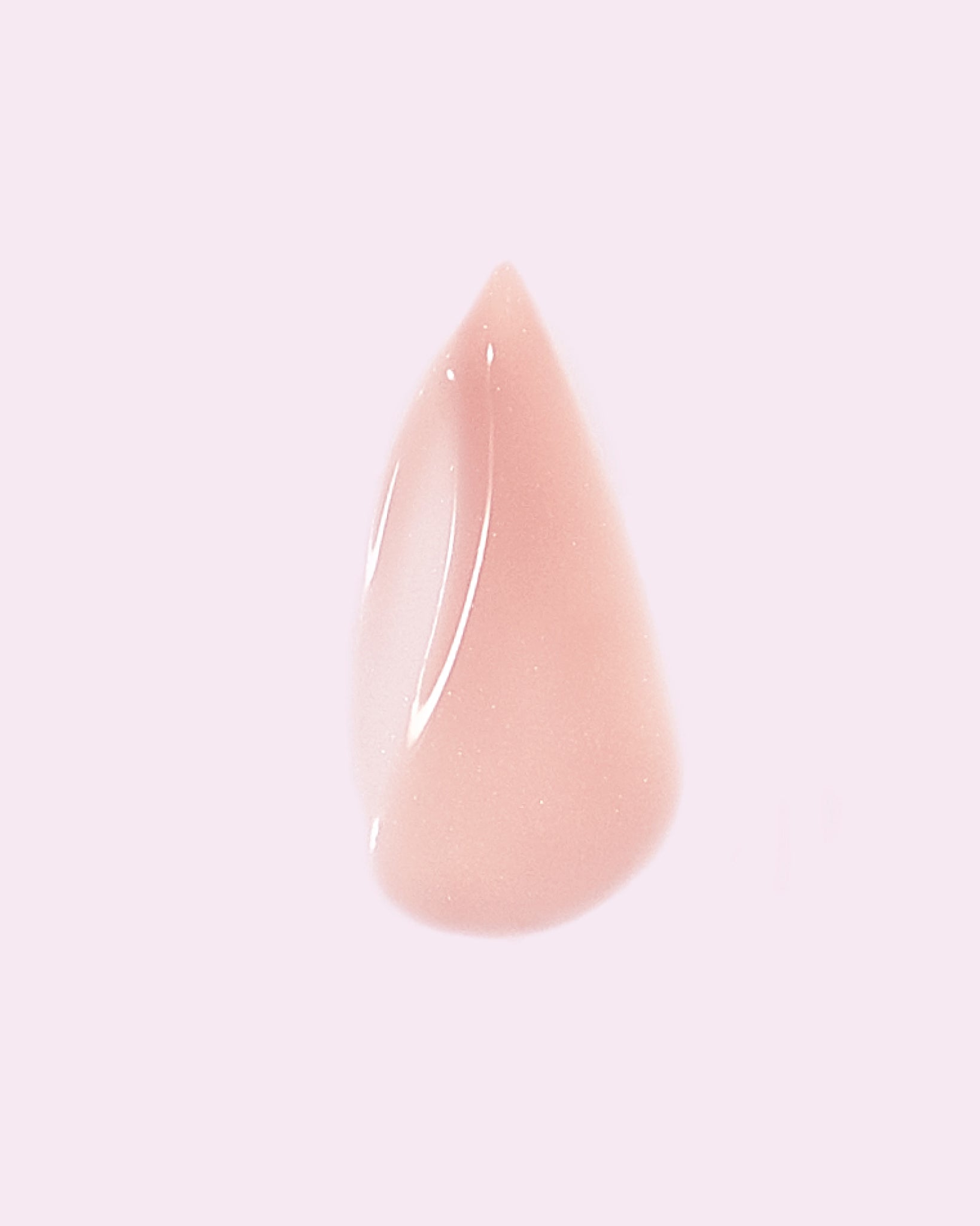 Texture close-up of MÁDARA Organic Skincare hydrating serum A3021 serum �swatch demonstrates consistency and finish.