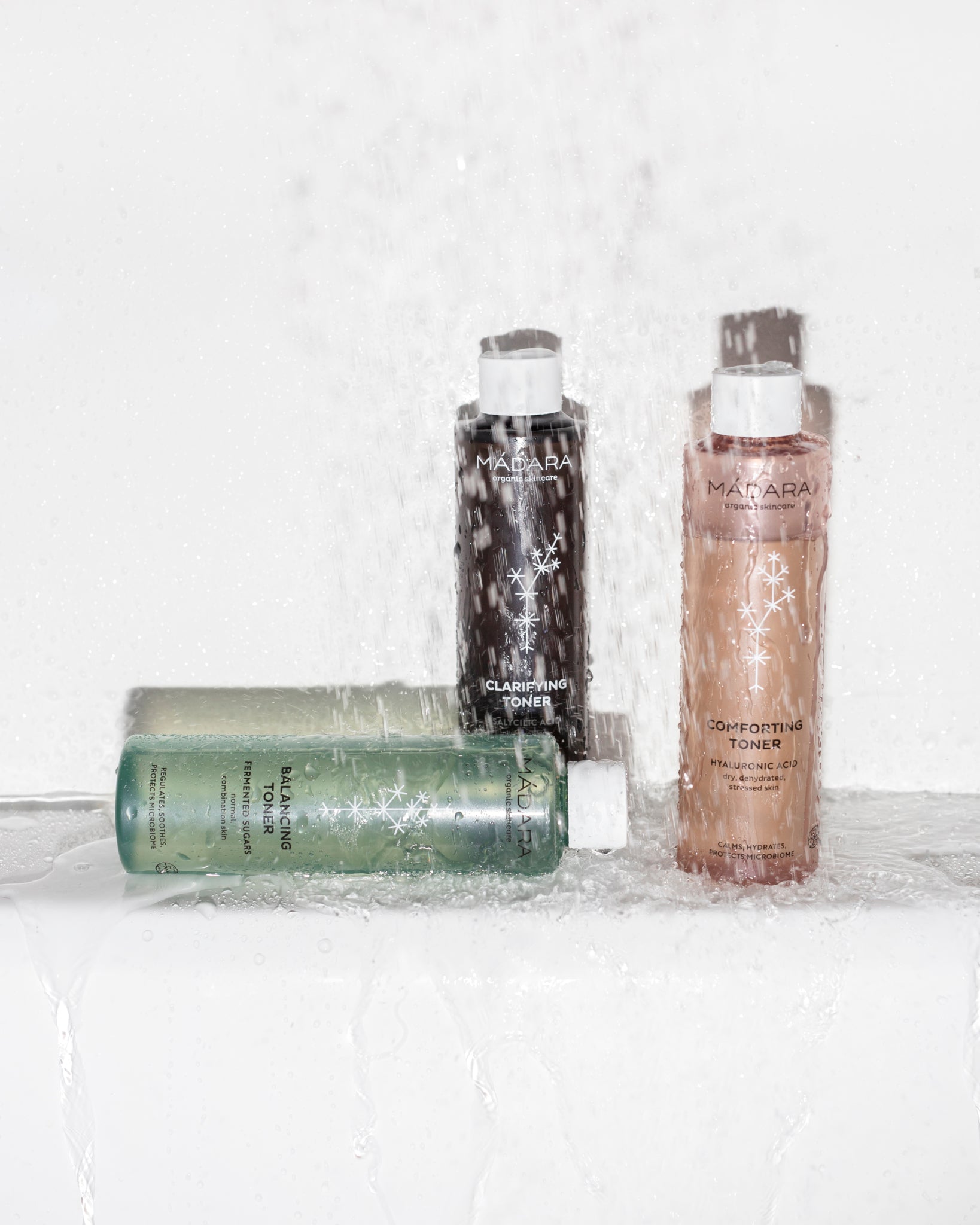 MÁDARA Organic Skincare natural toners A2052 product photo on plain background.