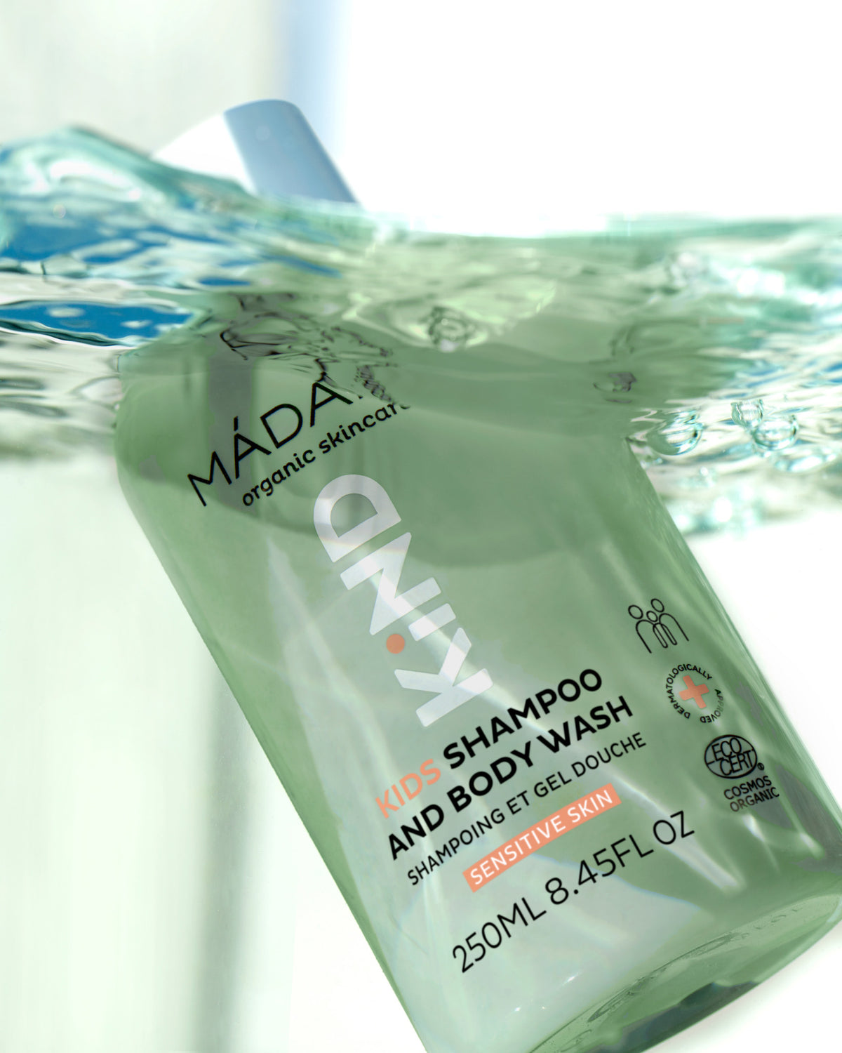 MADARA Sensitive skin kids shampoo and body wash
