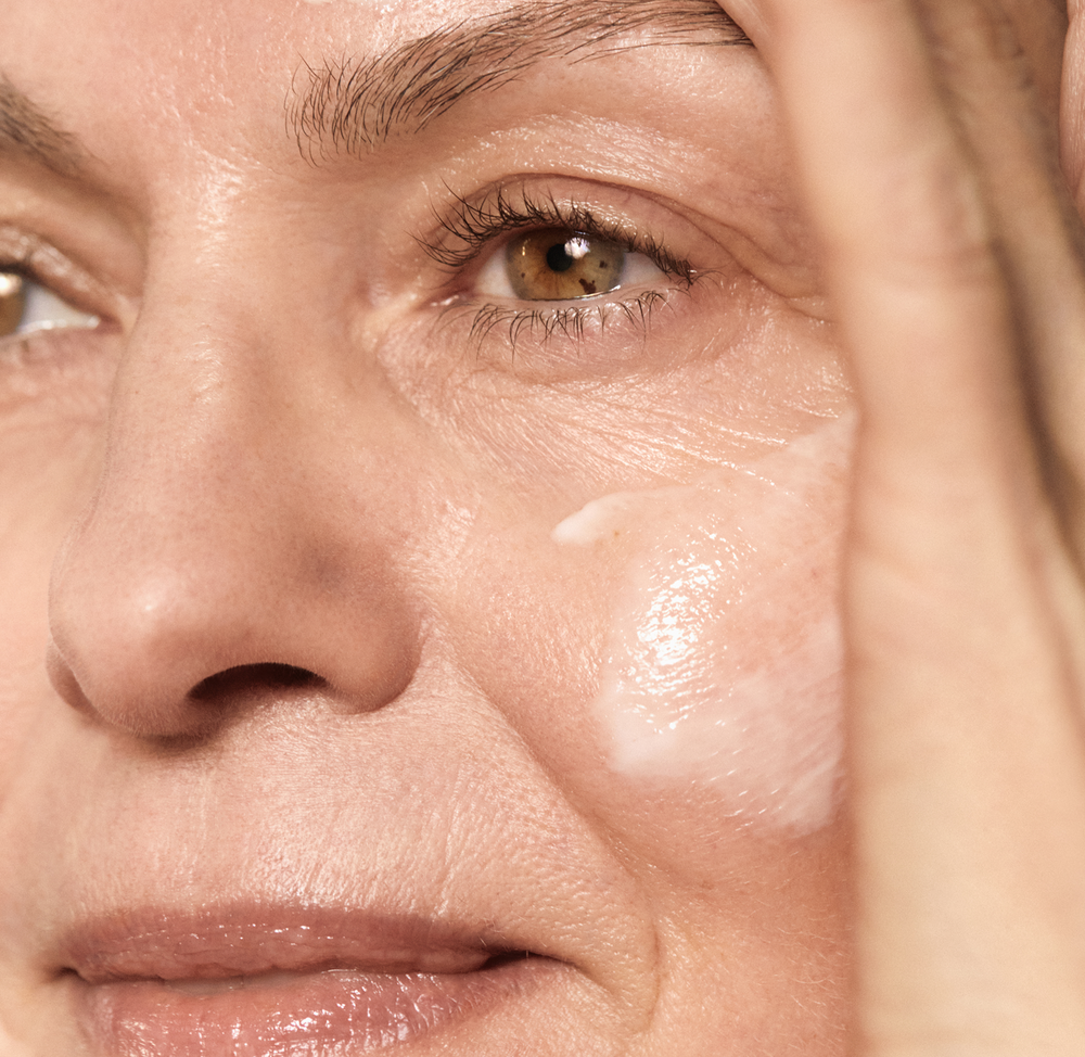 Age Pro line FAQ section photo with Age Pro skincare products for advanced skin concerns