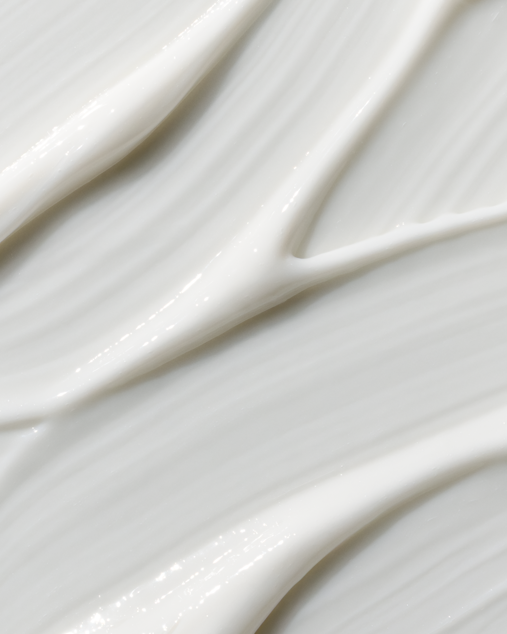 Close-up of deep moisture night cream texture