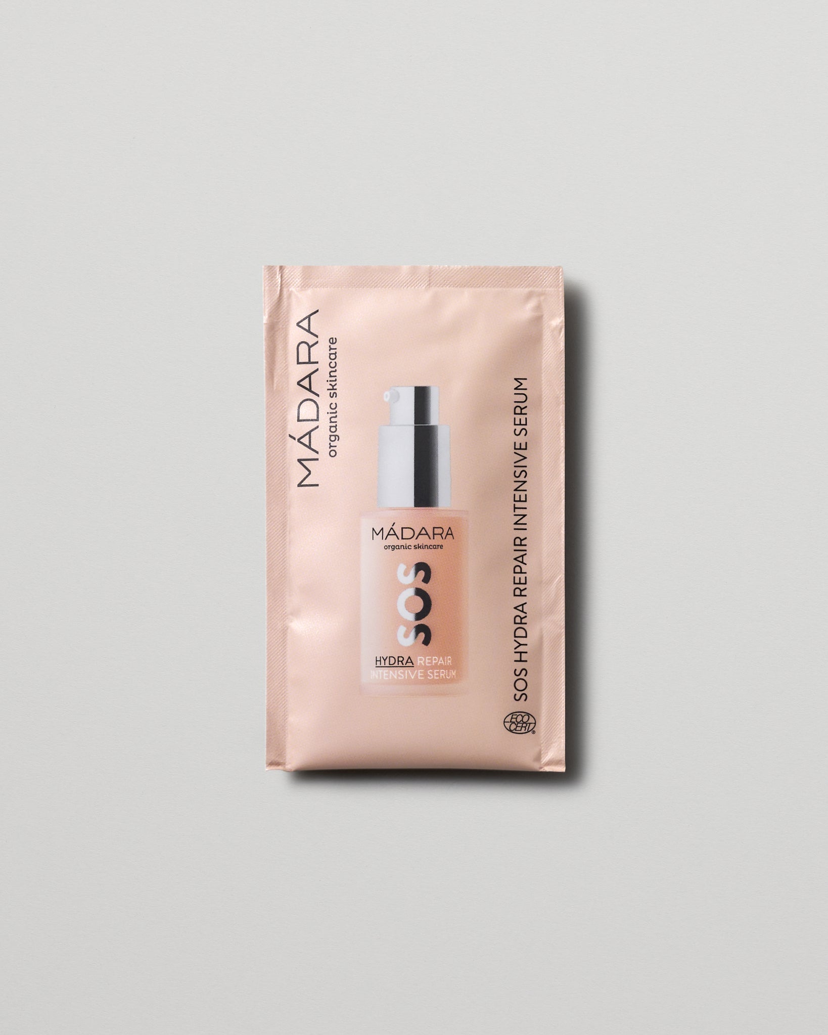 MÁDARA Organic Skincare sos hydra repair intensive serum 2ml SC3021 2 serum product photo on plain background.