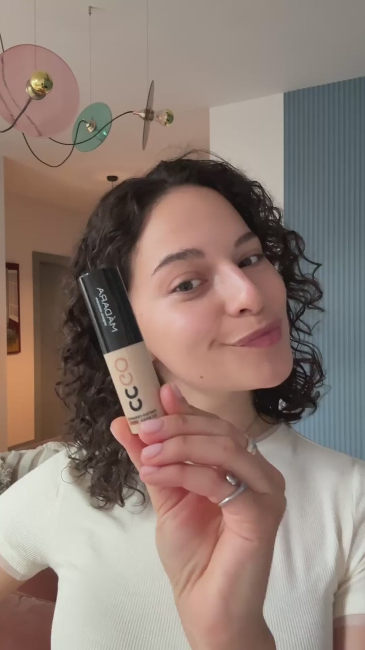 Load video: MADARA CC GO tinted ceramide stick sand